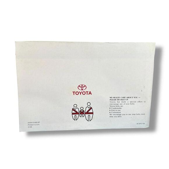 1995 Toyota  Owner’s Guide - Picture 6 of 7